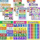 Educational Preschool Poster for Toddler and Kid with Glue Point Dot for Nursery Homeschool Kindergarten Classroom…