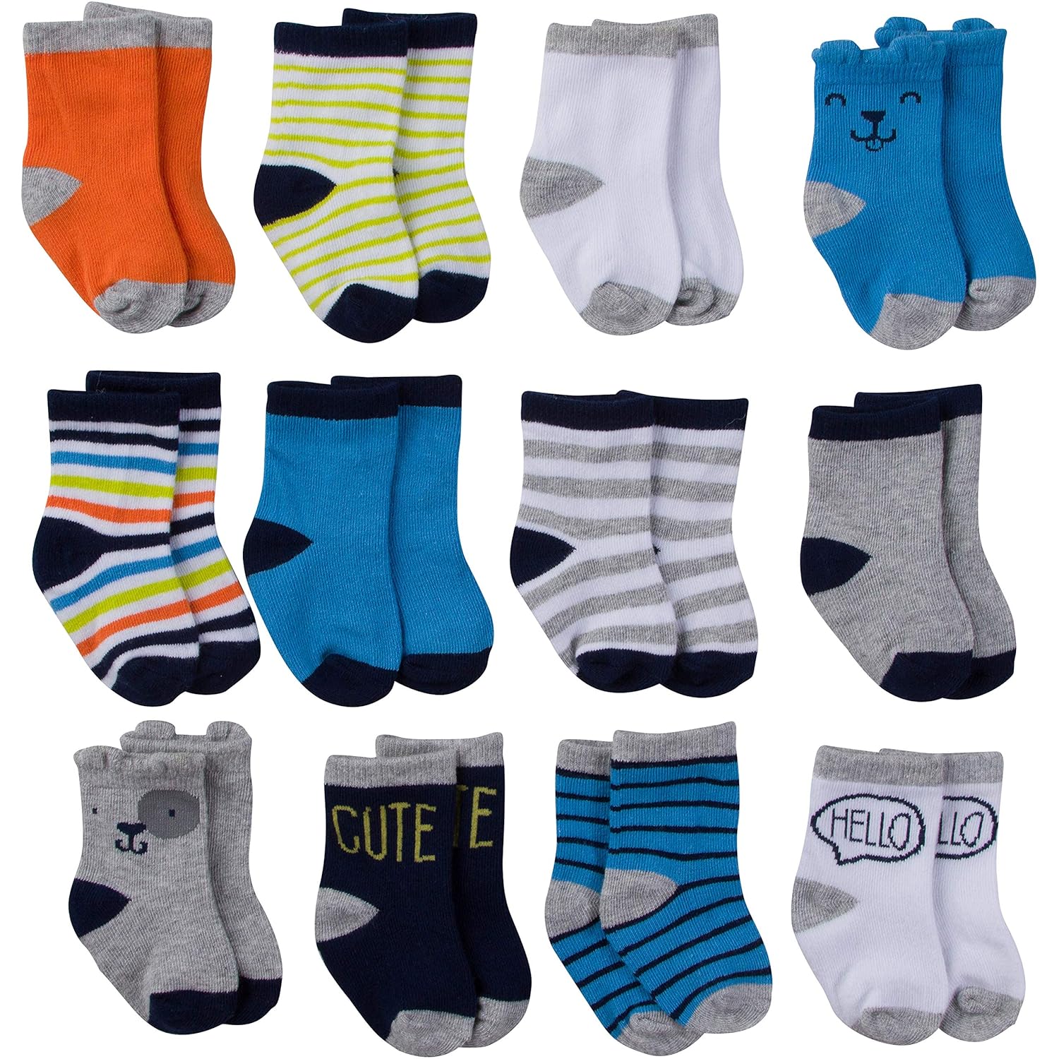 Which Is The Best Gerber Size 03M 6Pack Socks