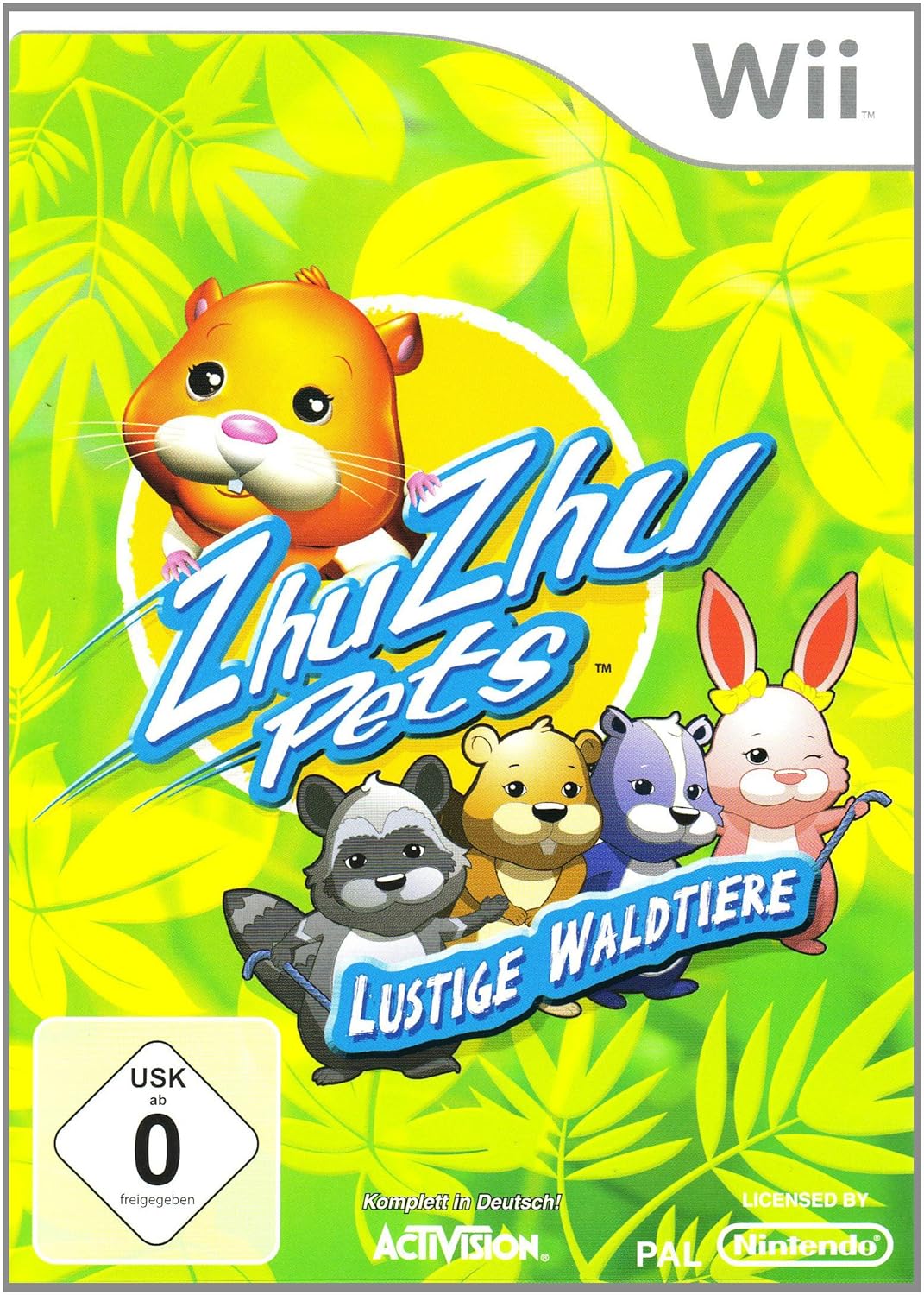 Zhu Zhu Pets Wild Bunch Wii Video Games