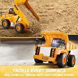 JOYIN Remote Control Dump Truck 2.4GHz LED Lights 600mAh Batteries Boys 3-8 view 6