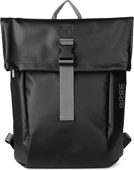 BREE Punch 92 | Fahrradkurierrucksack aus LKW-Plane | black