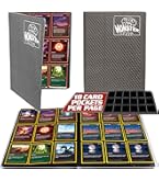 Amazon.com: Monster 9 Pocket Trading Card Album- Matte Teal Binder,  Anti-Theft & Anti-Drop TCG Protection w Side Loading Pockets, Holds 360  Cards-Compatible with Yugioh, Pokemon, MTG Magic the Gathering Cards : Toys