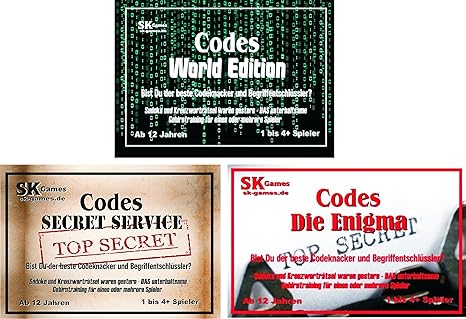Codes - Die komplette Sammlung (World Edition, Secret Service, Die Enigma) An Imitation Game