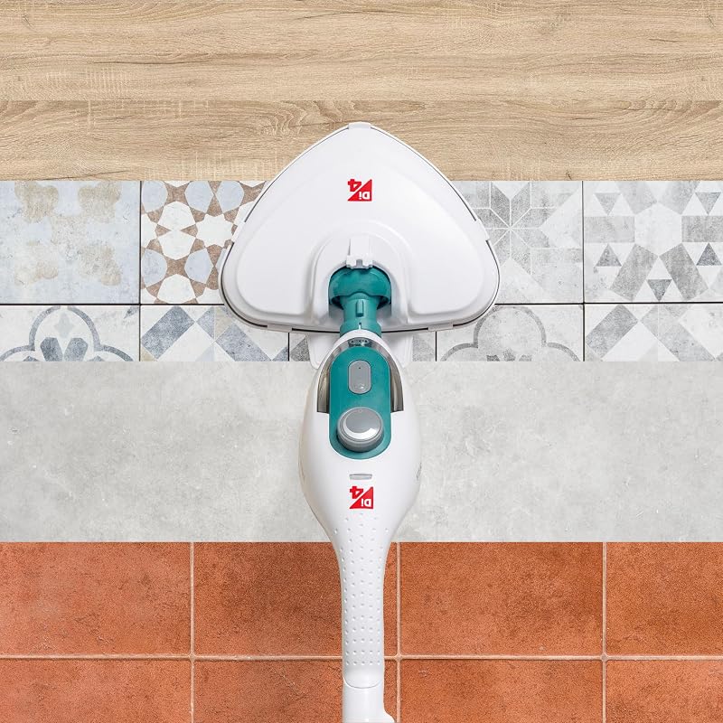 Steamclean Multi 10 Max Mopa/Limpiador a Vapor Multifunción 10 en 1, 1500W, Elimina 99,9% de Virus y Bacterias, Limpieza sin Químicos ni Abrasivo, Vaporeta Hogar, Limpiador Tapicerias