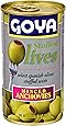 Goya Foods Manzanilla Olives Stuffed with Anchovies, 5.25 Ounce (Pack of 12)