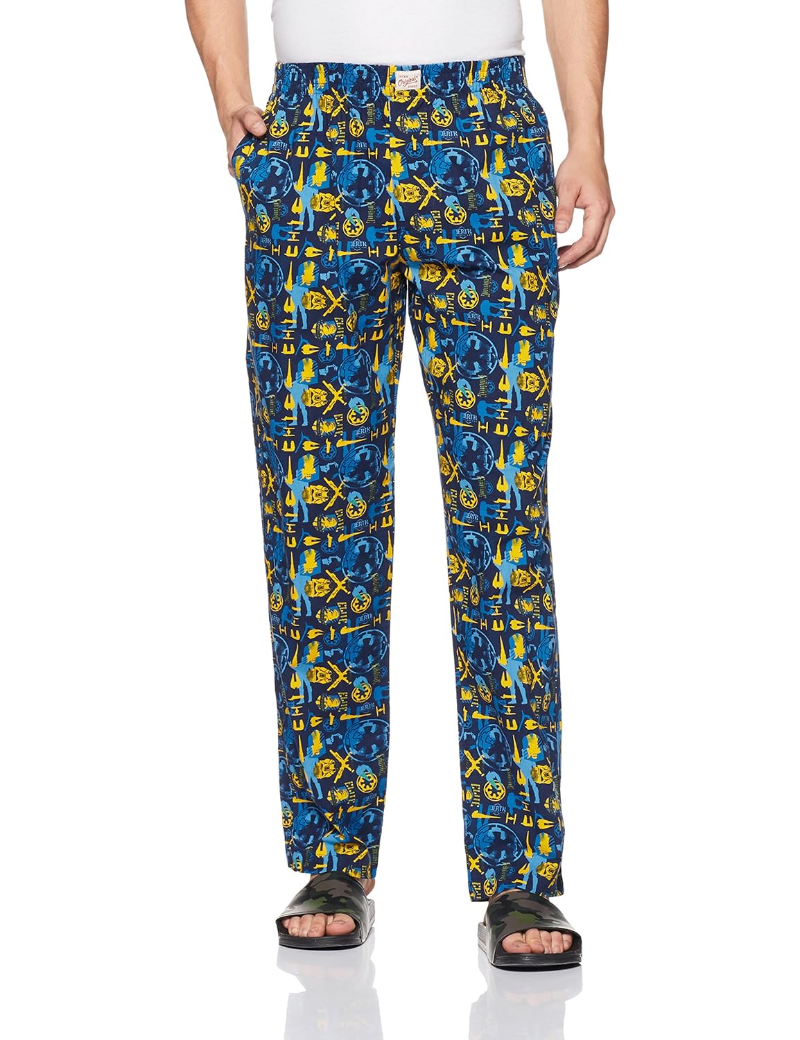 jack & jones men's cotton lounge pants
