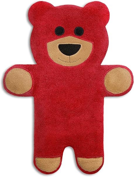 Leschi Wheat Bag Microwavable Unscented Heat Pack For Stomach And Lower Back Animal Teddy Bear Red Amazon Co Uk Baby