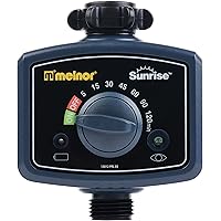 Melnor Sunrise Morning Water Timer - Automatic Garden Watering System That Works With Sunlight