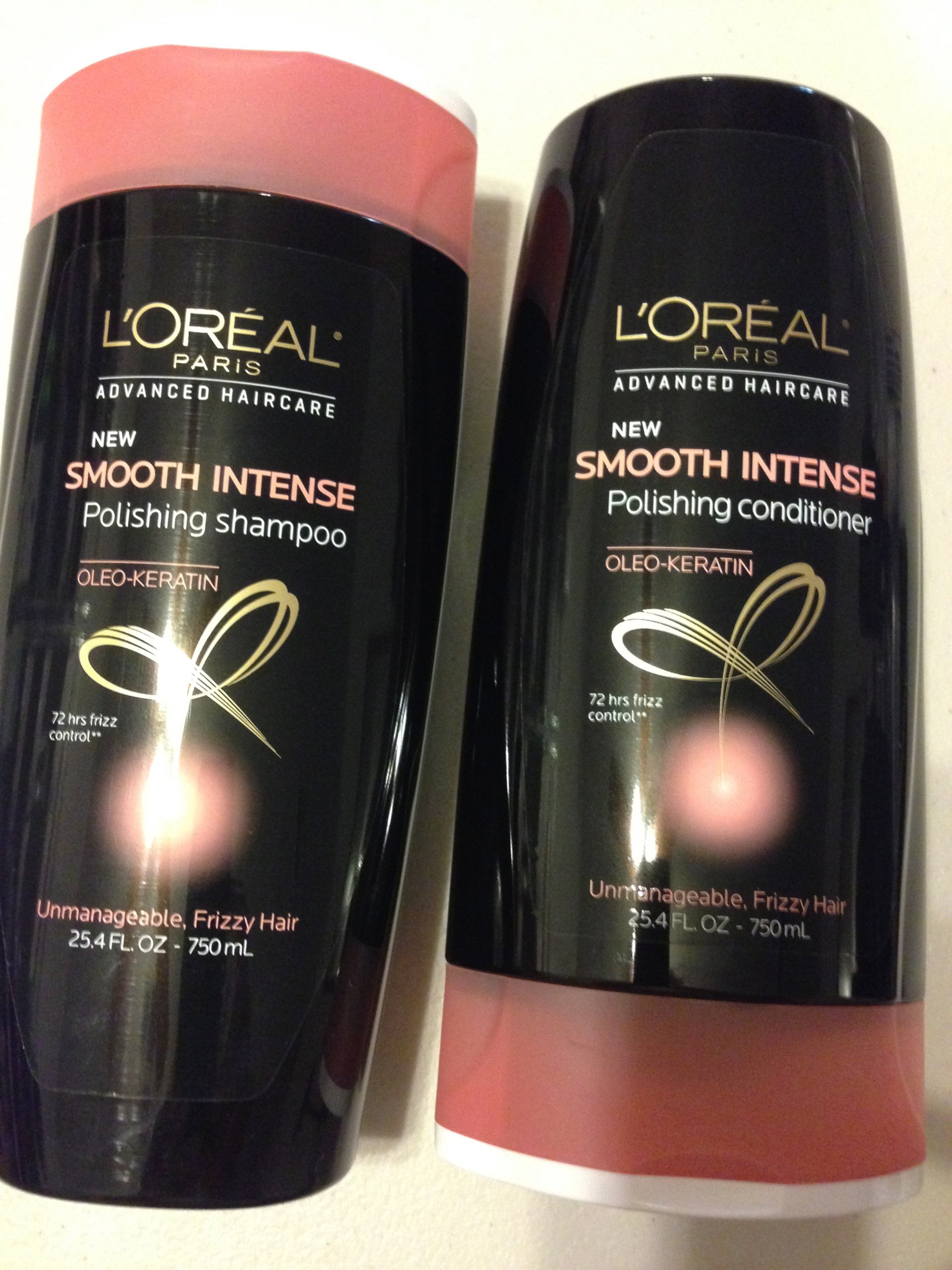 Loreal Advanced Haircare Smooth Intense Polishing Shampoo And