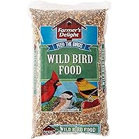 Wagner's 53002 Farmer's Delight Wild Bird Food With Cherry Flavor, 10-Pound Bag