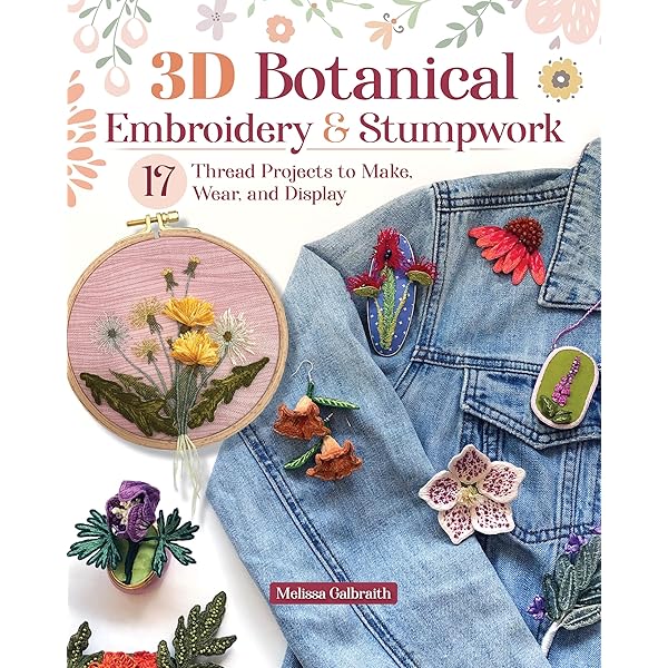 Three-Dimensional Embroidery Stitches (Needlecrafts): Trott, Pat