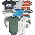 Onesies Brand baby-boys 8-pack Short Sleeve Mix & Match Bodysuits