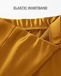 BTFBM 2025 Womens Summer Fall Long Satin Skirt Silk