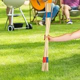 Relaxdays XXL Mikado Game - 31 Wooden Sticks, 90 cm, Family Fun view 3