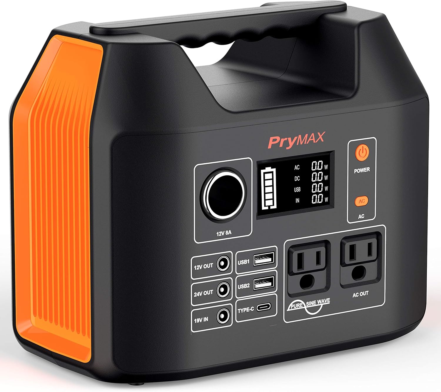 PRYMAX Portable Power Station, 300W Solar Generator 2020 Updated 298Wh
