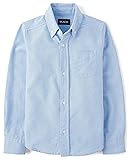 The Children's Place boys Long Sleeve Oxford School