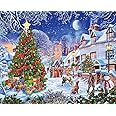 White Mountain Christmas Toy Stamps 1000 Piece Jigsaw Puzzle - Vintage Toy Collection