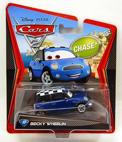 Amazon Mattel Disney Pixar Cars2 33 Becky Wheelin Chase マテル ディズニー ピクサー カーズ2 ベッキーウィーリン チェイス R50 ニューミ二 プラモデル 通販