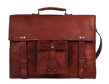 Amazon.com: 7 Inch Leather Vintage Rustic Crossbody Messenger ... Amazon.com: 7 Inch Leather Vintage Rustic Crossbody Messenger ...