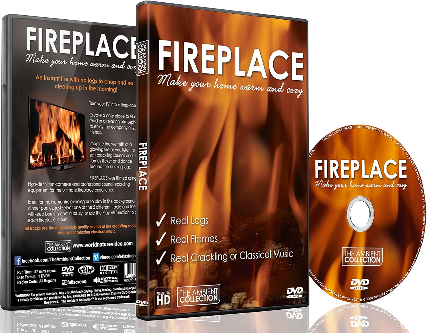 Fireplace Dvd Fireplace 2016 Filmed in High Definition included HD 40
