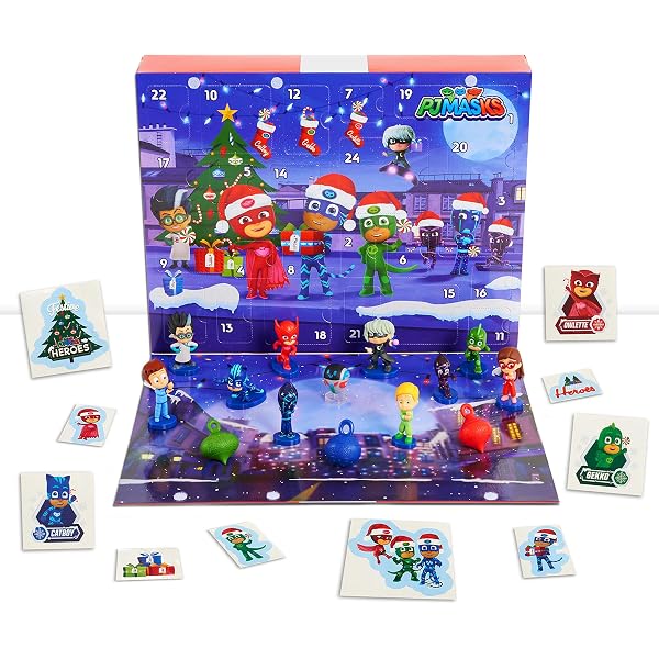Amazon.com: PJ Masks Advent Calendar, by Just Play : Home & Kitchen