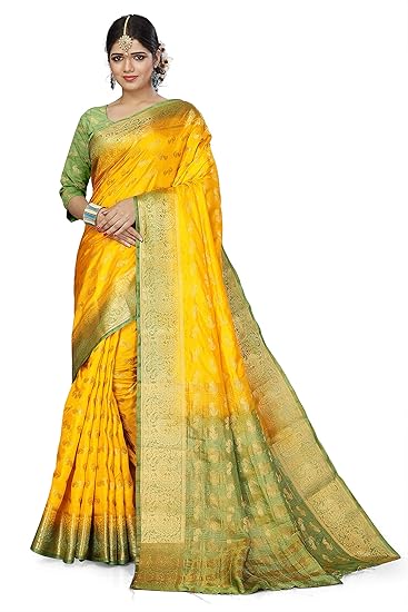 Winza Designer Silk with Blouse Piece Saree