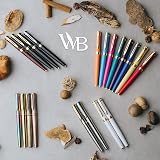 Wordsworth & Black Fountain Pen Set 18K Gilded Bent Nib Gift Box view 8