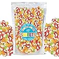Freeze Dried Candy Gourmet Crunch Candies 24oz Bag Pouch Assorted Cherry Strawberry Lemon Lime Orange Original Rainbow Fruity Flavor Ideal Gift Snack