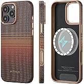pitaka for iPhone 16 Pro Max Case Compatible with MagSafe, Shockproof Case iPhone 16 Pro Max, 1500D Aramid Fiber and TPU Combined [Military Grade Protective Case-Sunset] | Shockproof Case, 1500D Aramid Fiber, TPU Combined