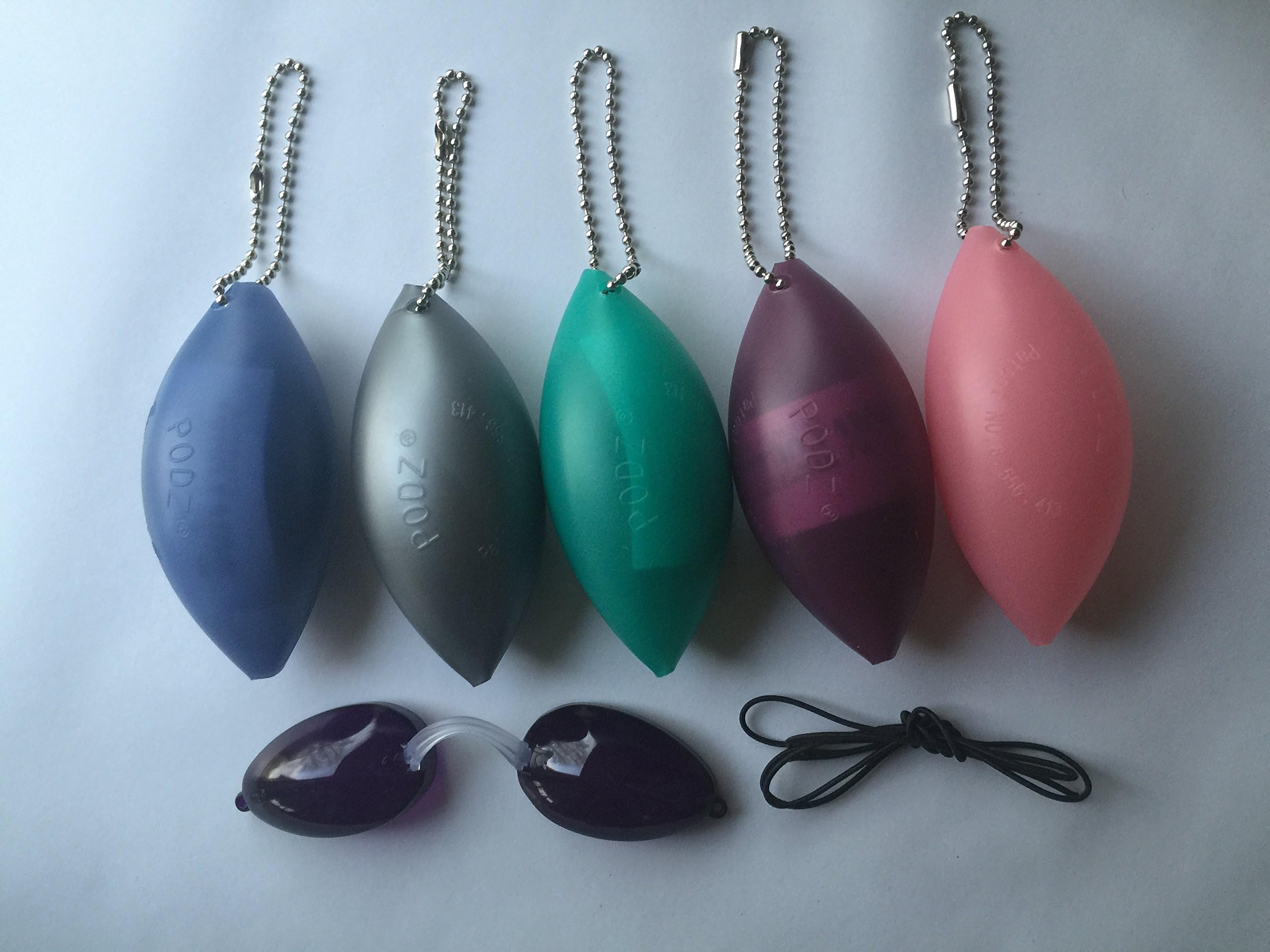 SOFT PODZ GOGGLES - Tanning Bed Keychain Eyewear - Random Colors Picked by PODZ