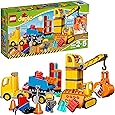 LEGO Duplo 10813 - Große Baustelle, Ideales Spielzeug fuer Kleinkinder, große Bausteine