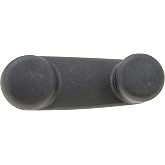 Dorman 76932 Window Crank Handle | Fits Select Dodge / Jeep / Mitsubishi Models, Dark Gray