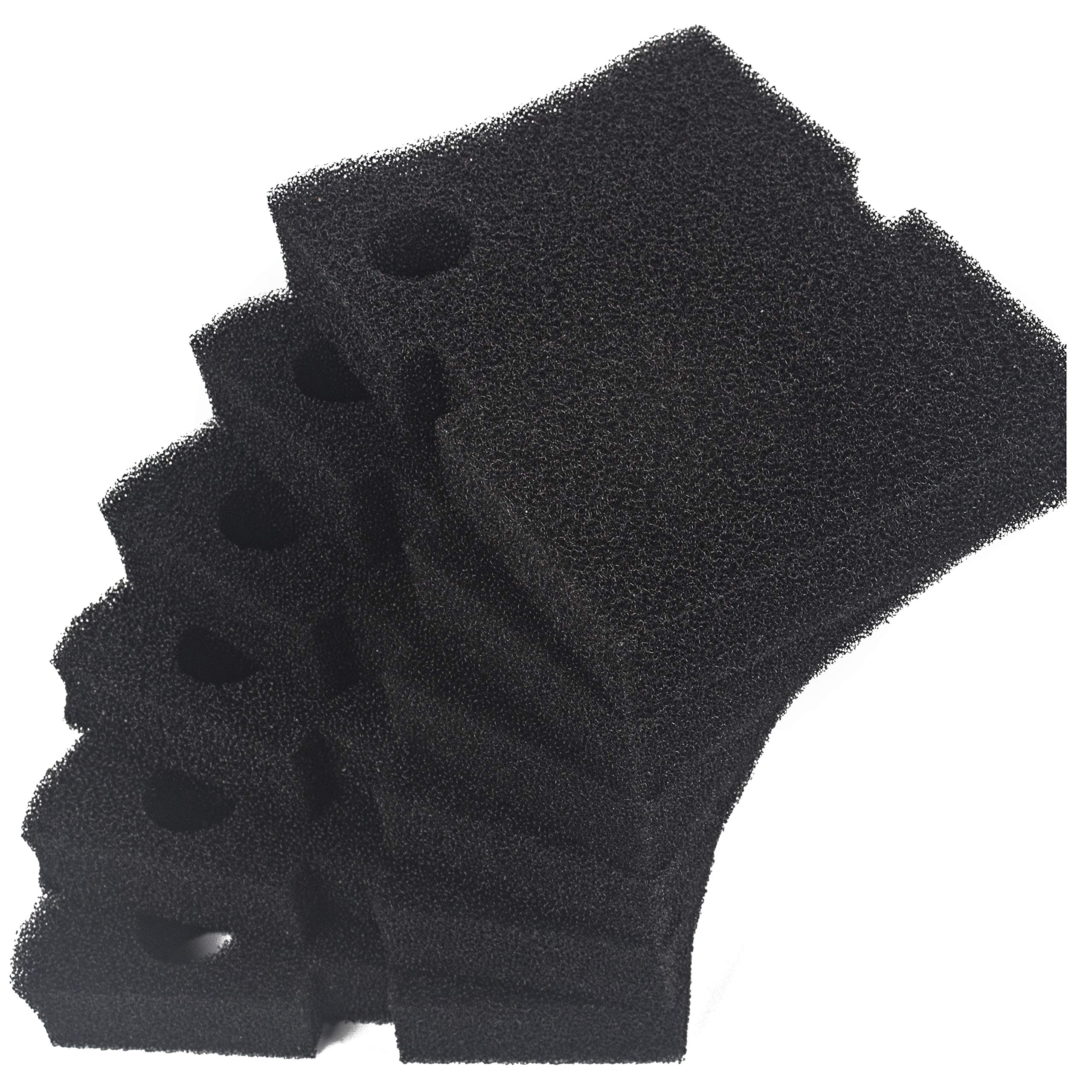 LTWHOME Foam Filter Media Fit for Hydor Professional Canister Filter 250/350 (Pack of 6)