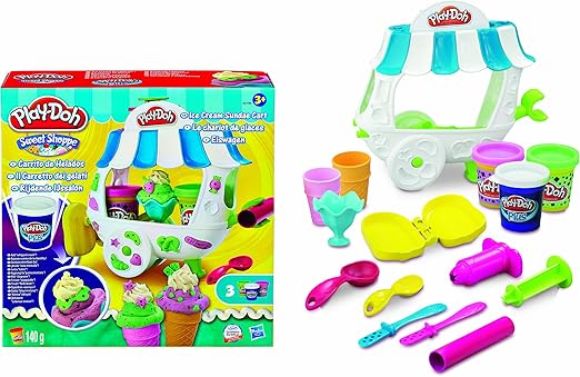 carrito de helados play doh