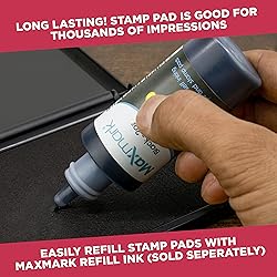 Large Premium Orange Ink Stamp Pad - 3" by