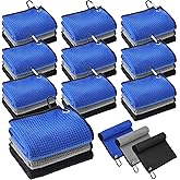 Batiyeer 30 Pcs Bulk Golf Towels for Golf Bags 16'' x 16'' Microfiber Fabric Golf Towel Waffle Pattern with Clip for Bags Men Mini Tournament Fitness Yoga Camping(Black, Blue, Gray)
