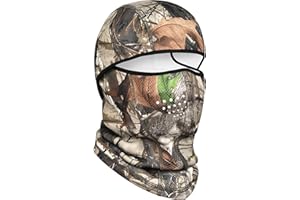 LANCERGEAR Balaclava Ski Mask Hunting Camo Face Masks Edge Camo for Men & Women (Next G2)