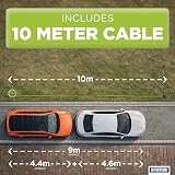 Status 4 Socket Cable Reel 10m Green 13A Heavy Duty Outdoor Extension Lead view 4