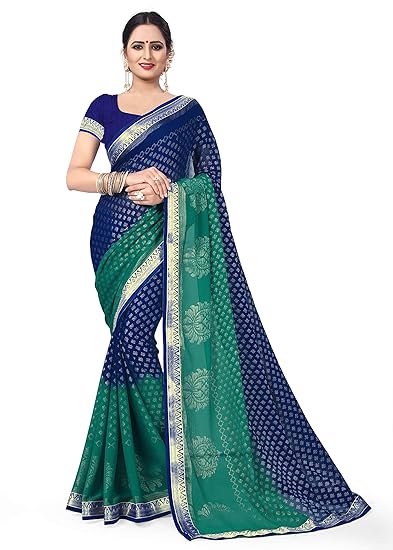 OOMPH! Womens Georgette Dress Material