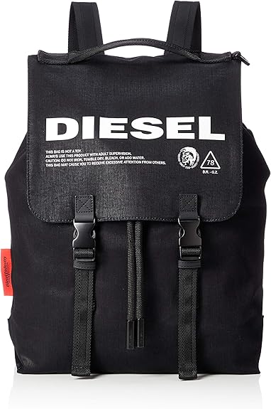 Amazon Co Jp ディーゼル Diesel メンズ バッグ コーテッドコットン スクエア バックパック X056pr402 Uni ブラック T8013 シューズ バッグ
