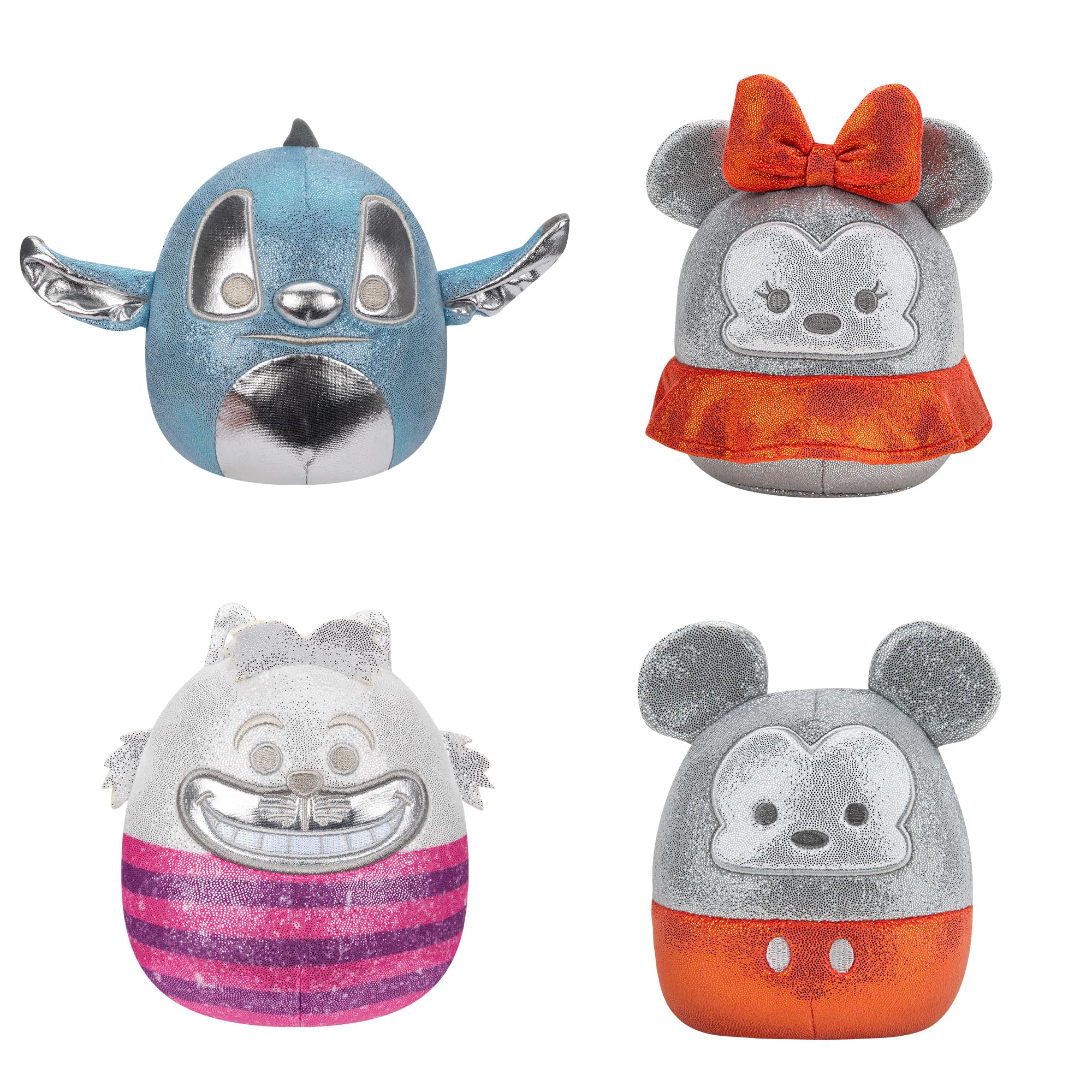 Squishmallows Original Disney100 5-Inch 4-Pack Plush Box Set - Little Ultrasoft Official Jazwares Plush