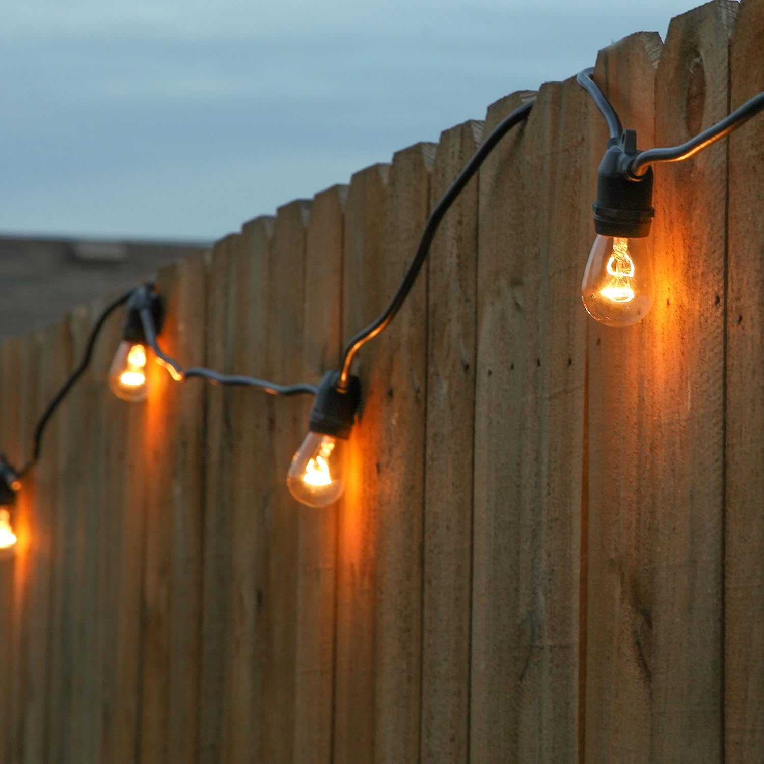 48ft Waterproof Commercial Grade Outdoor Patio Vintage Hanging String