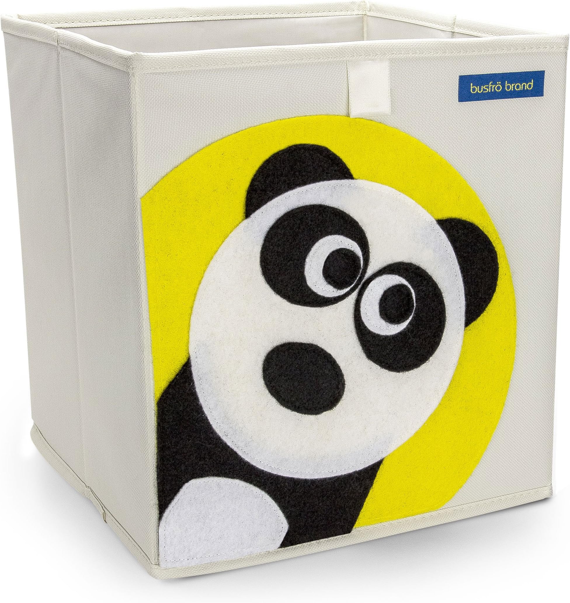Foldable Cube Storage Bin Box for Nursery or Kids Toys (Panda)