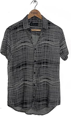 camisa botão masculina