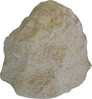 Wasserkaskaden Dekorstein Abdeckstein Fels, Beige/Braun, 45 x 40 x 38 cm