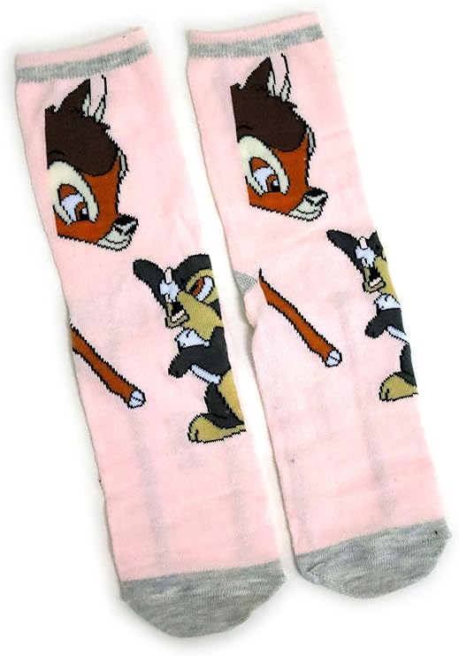 Ladies Disney Bambi & Thumper Socks UK Size 48 Eur 3742 USA 610
