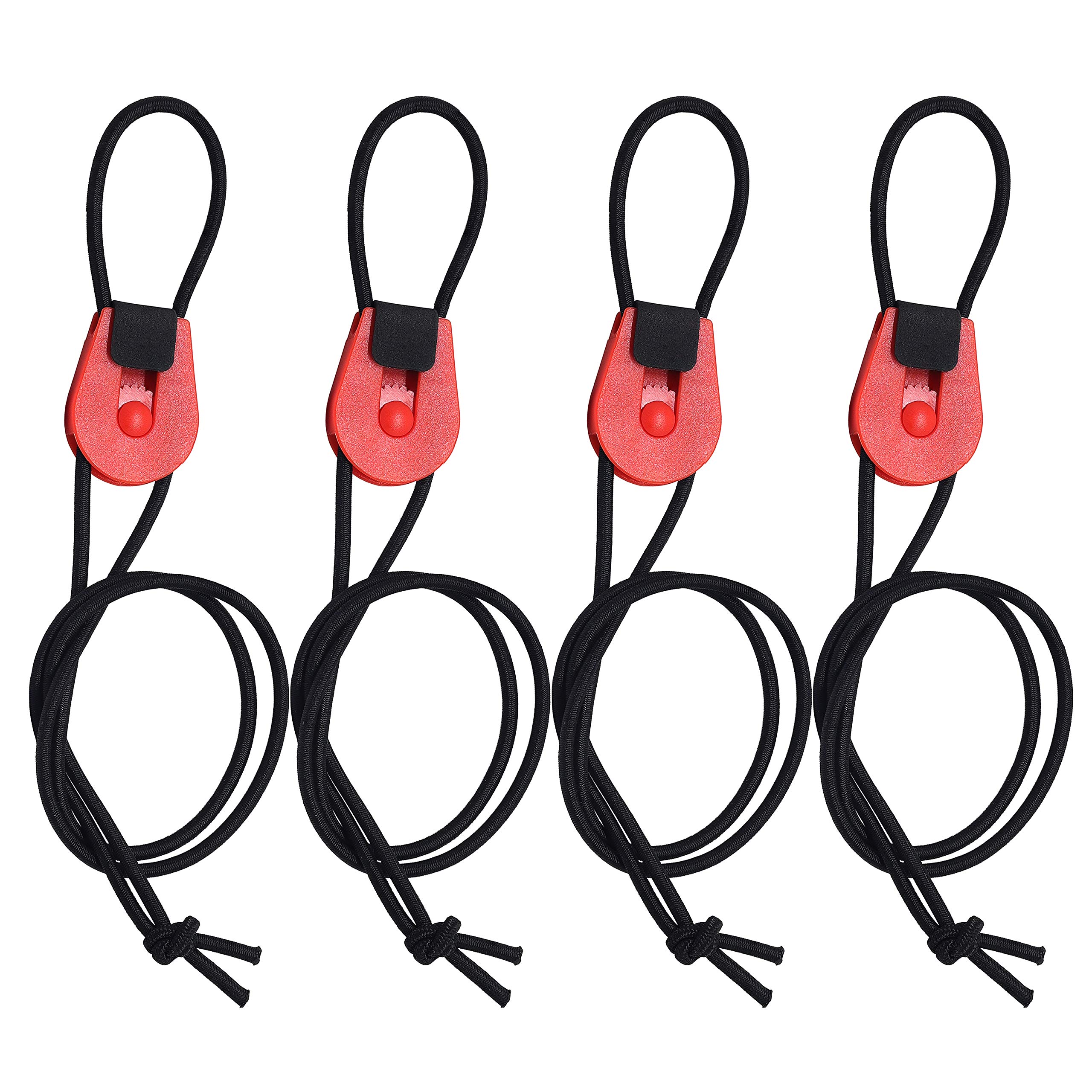 SAMSFX Fishing Quick Rod Ties Leash for Pole Holders Organizer Bunngee Cord Straps