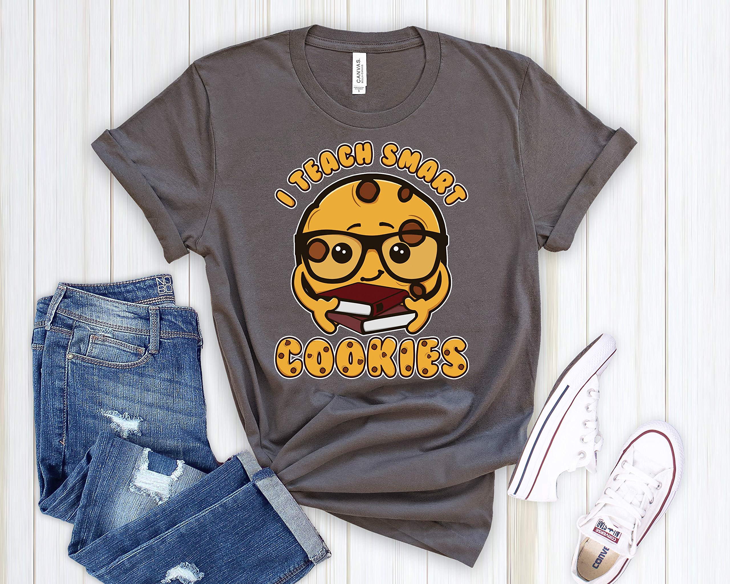 Tea Shirt, Teach Smart Cookies, Funny Tea Gift, Tea T-shirt, Gifts For Teas, Teaching Shirt, School Tea Art