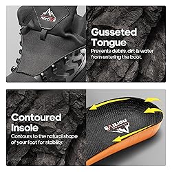 NORTIV 8 Men's Lightweight Hiking Boots Waterproof