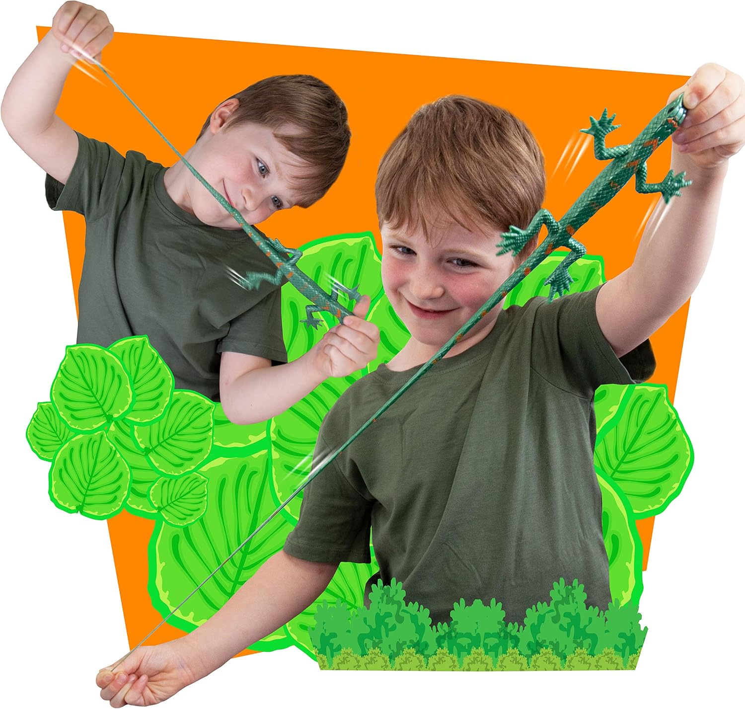 Jumbo Exteme Stretchies Lizard from Deluxebase. Stretchy Stress Toy ...